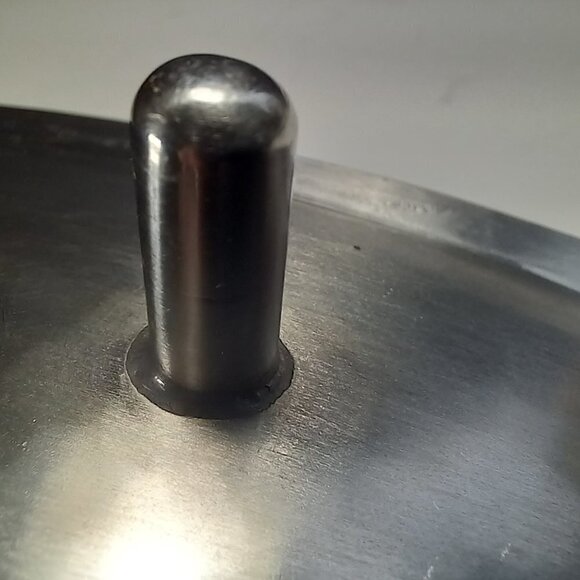 Borrowdale Stainless Steel MCM Style Tray Hand Hammered 14" Length Vintage - Picture 11 of 15